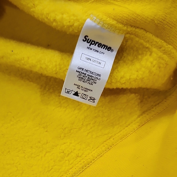 Supreme Men's Logo Embroidery Hoodie Large - Picture 8 of 12